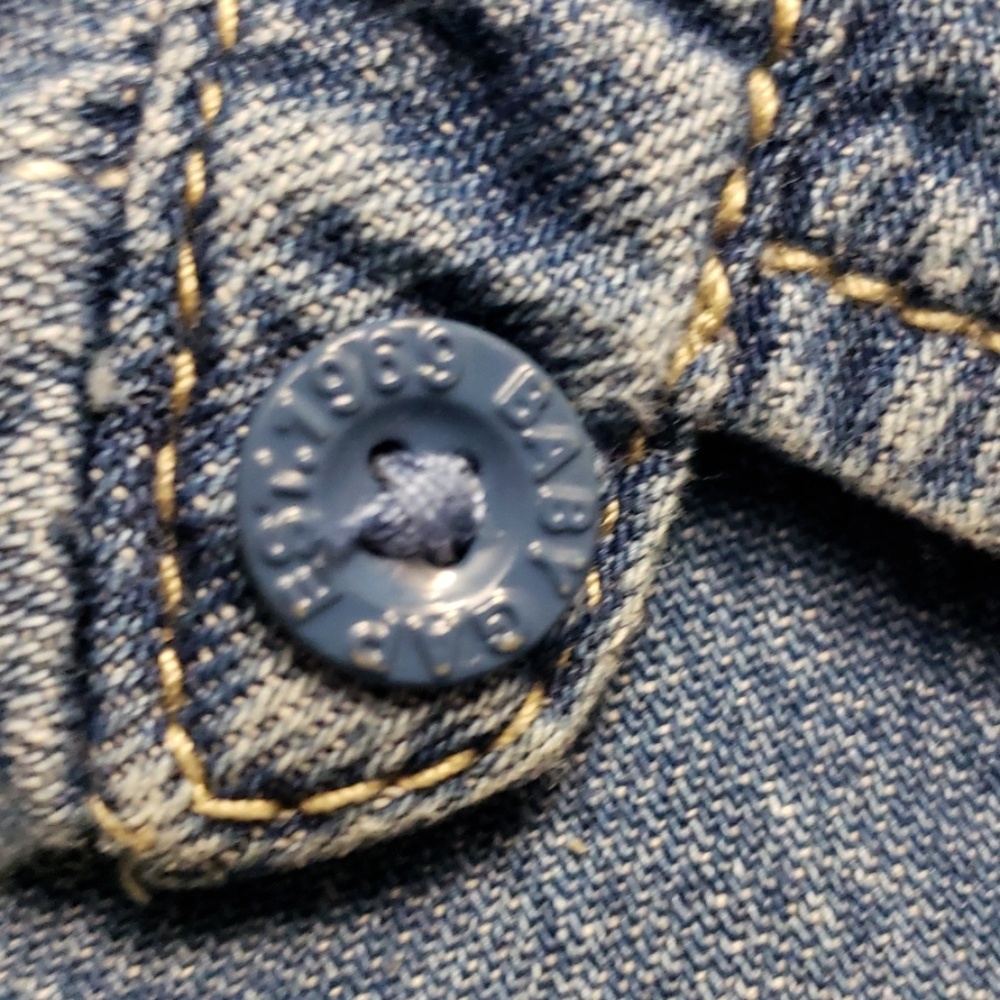 BABY GAP DENIM JUMPER 12-14 MTHS - Picture 6 of 7